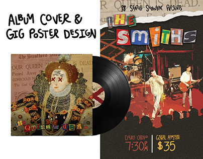 Album Cover & Gig Poster Design