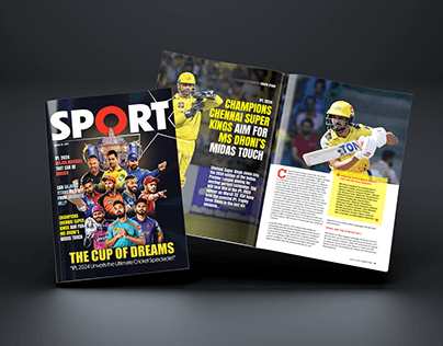 Magazine Design (Sport Magazine)