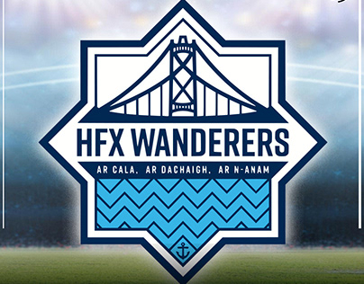CPL HFX Wanderers Brand Mock Kit Design