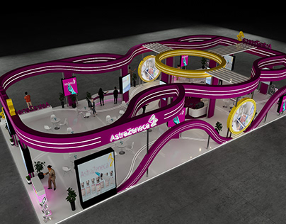 Astra Zeneca Booth UAE