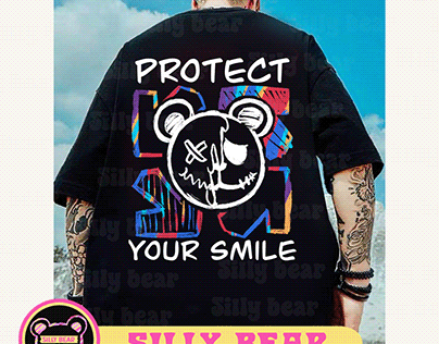 T shirt design - Protect your smile