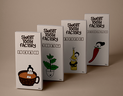 Branding of a chocolate business making flavoured bars