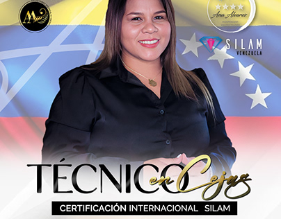 Ana Álvarez - Flyer Técnico en Cejas SILAM