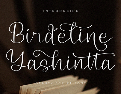 Birdeline Yashintta - Beauty Script Font