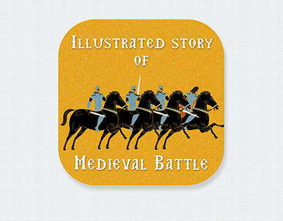 Illustrated story of a Medieval battle