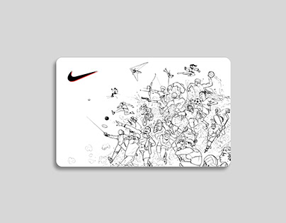 Nike Gift Card Design
