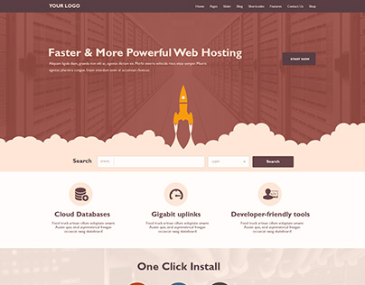 Hosting Website Design