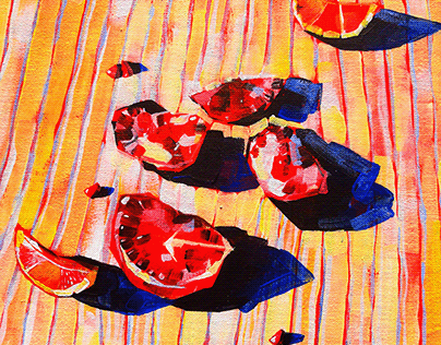 Project thumbnail - Sunny pomegranates