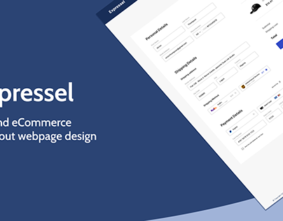 Expressel - eCommerce website checkout page