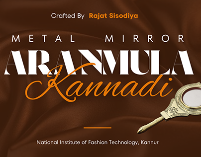 Convex Aranmula Kannadi (Metal Mirror)