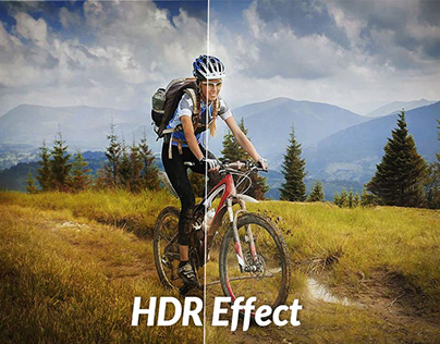 HRD Effect In Adobe Photoshop
