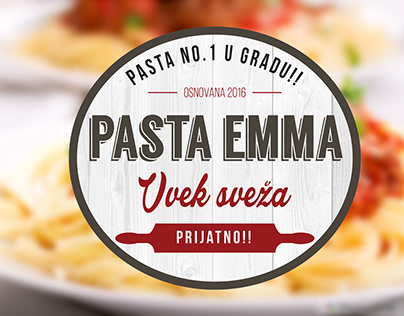 Pasta Emma / pasta bar branding