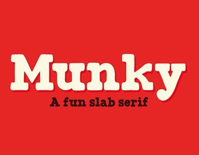 Munky font