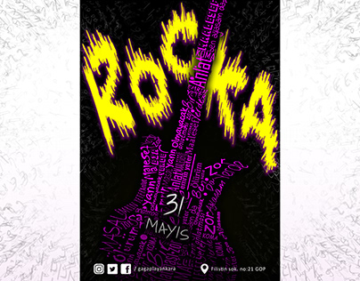 RockA / Reklam Grafiği
