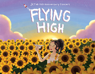 JKT48 11th Anniversary: Flying High Artprint