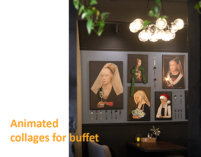 ANIMATED COLLAGES FOR BUFFET