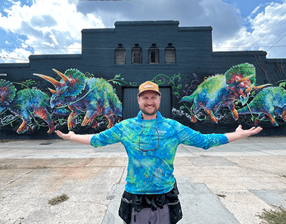 Tricera-hops: Macon Mural Festival