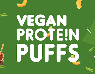 vegan protein puffs