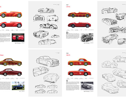 Ferrari Design Analysis and Sketches