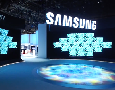 Samsung Main Exhibit CES 2016