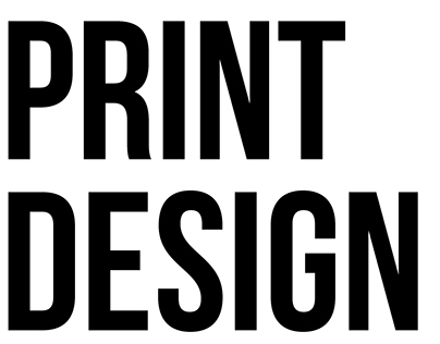 Print Design - Various Work