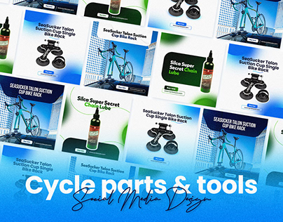 Cycle Parts & Tools ll Social Media Post ll Ads Design