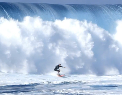 Vodafone “Firsts” - Big Wave Surfing with Tom Lowe