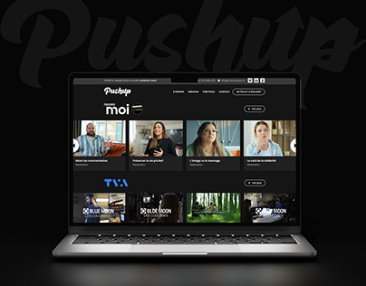Pushup Media - Création de site web