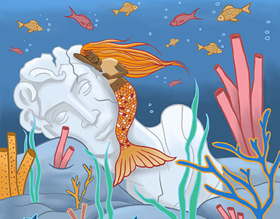 The Little Mermaid Illustration