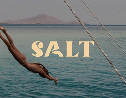 SALT swimwear brand identity