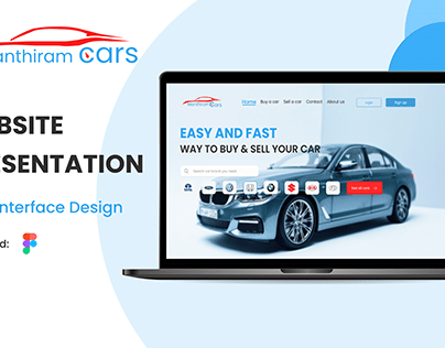 Used Car Selling and Buying Website - UI Design