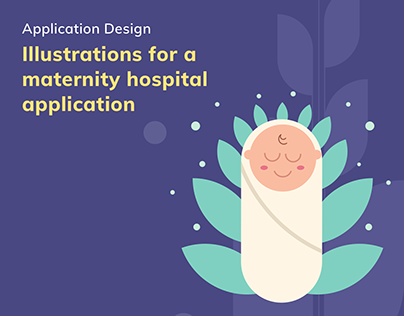 Illustrations for a Hospital Mobile App