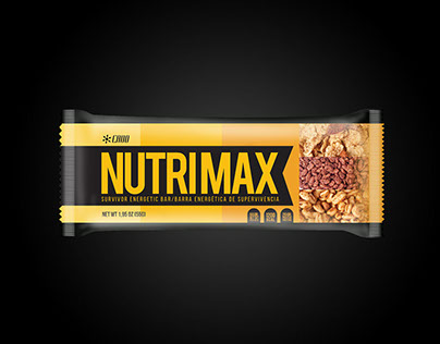 Nutrimax - Barras Energéticas Identidad de marca