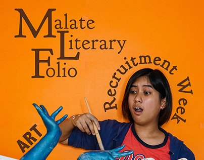 Publicity Posters for Malate Literary Folio's Events