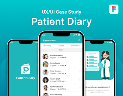 UX/UI Case Study : Patient Management App