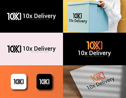 10x Delivery Logo Design