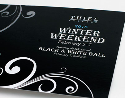 Winter Weekend Postcard (Thiel College)