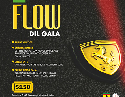 Flow Dil Gala Banner