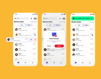 Chatting app concept