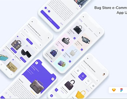 eCommerce Online Store App UI Kit for Sketch