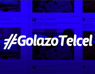 Telcel. Campaña en línea #BrasilEnTusManos