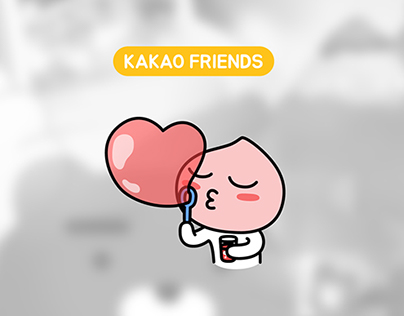 KAKAO Friends emoticon
GIF animation