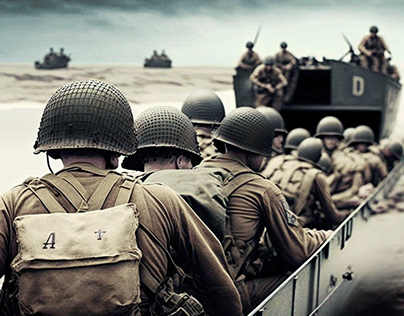 Operation Overlord D-Day Normandy Invasion | AI Work
