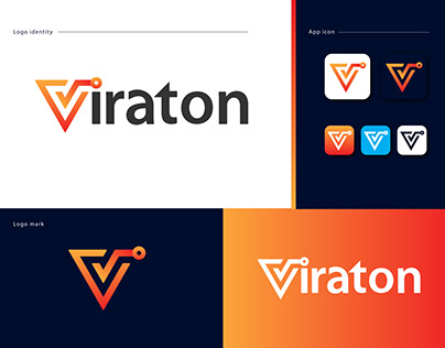 Modern V Letter | Tech | Technology - Logo Design.