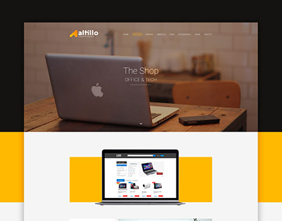 Design Web for Altillo Creative Agency (Theme)