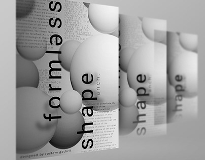 formless shape poster