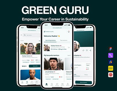 Case Study - Mentoring Platform GreenGuru - Web App