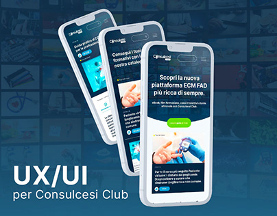 Project thumbnail - CORSI ECM FAD | UX/UI Design | Consulcesi Club