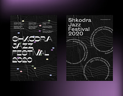 Shkodra Jazz Festival 2020 - Poster Design