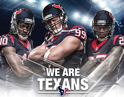 2015 Houston Texans Marketing Collateral
